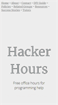 Mobile Screenshot of hackerhours.org